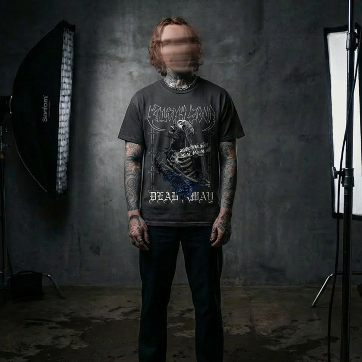 Filthy Dead Away LIMITED Faded Tee