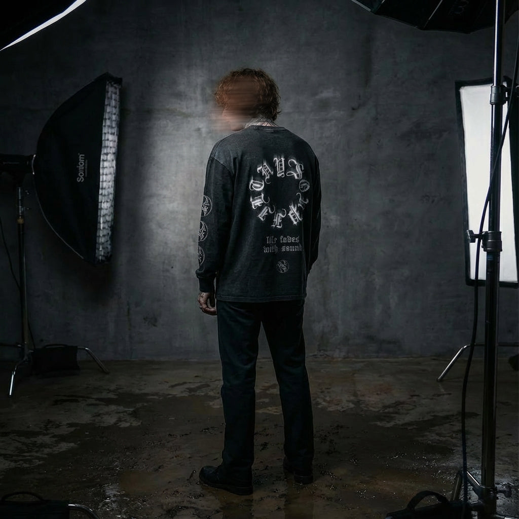 Life Fades With Sound Unisex Retro