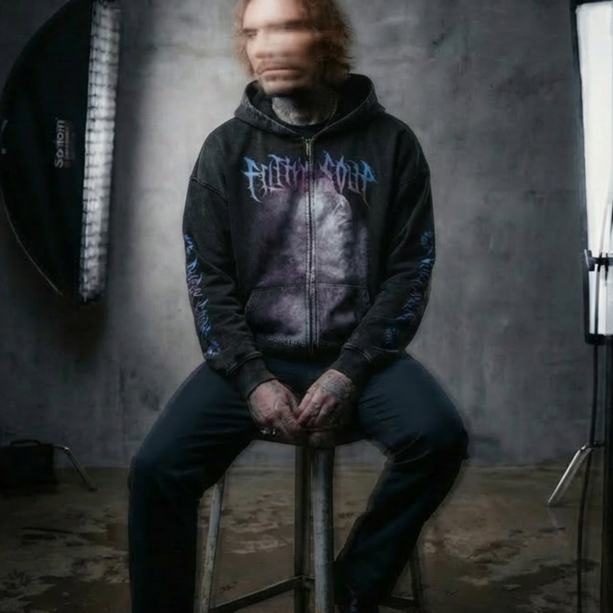 Life Fades With Sound Unisex Color Hoodie